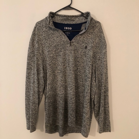 IZOD Quarter Zip Pullover - Picture 1 of 2